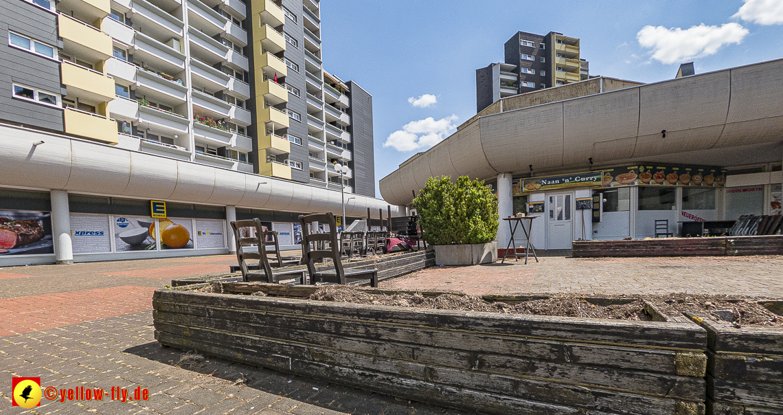 12.06.2023 - kein Grün mehr im Biergarten im Marx-Zentrum